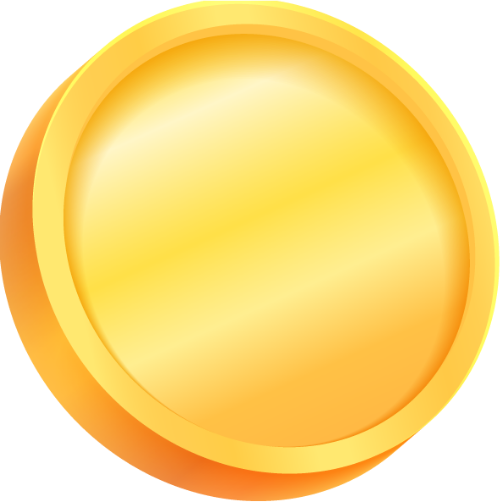 Đồng xu, xu, coin, lucky money, lì xì, tết, bao thư, gradient