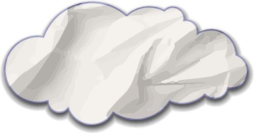 Mây, đám mây, cloud, thiên nhiên, paper, giấy, dễ thương, cute