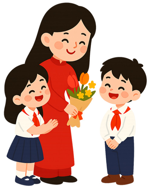 Học sinh, student, cô giáo, giáo viên, teacher, trường học, school, dễ thương, chibi
