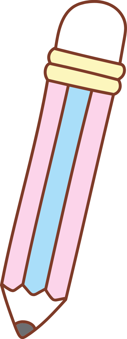Bút chì, bút, pencil, dụng cụ học tập, dễ thương, cute