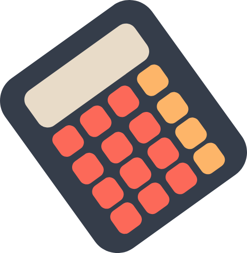 Máy tính, calculator, giáo dục, education, dễ thương, cute