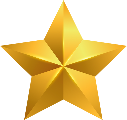 Ngôi sao, star, gradient, yellow