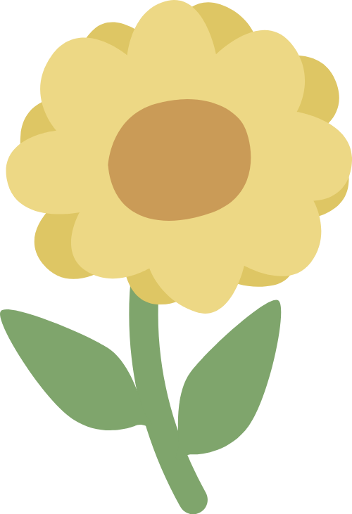 Hoa, flower, hoa hướng dươn, hướng dương, dễ thương, cute