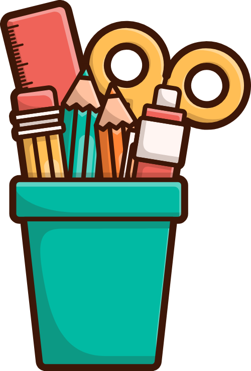 Viết, pen, bút, bút chì, bút mực, thước, ruler, kéo, giáo dục, education, dễ thương, cute