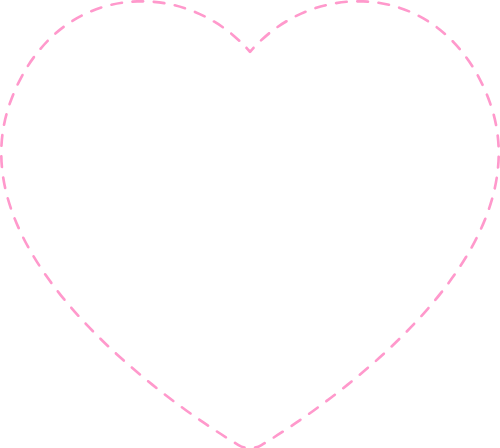 Trái tim, heart, dễ thương, cute, line