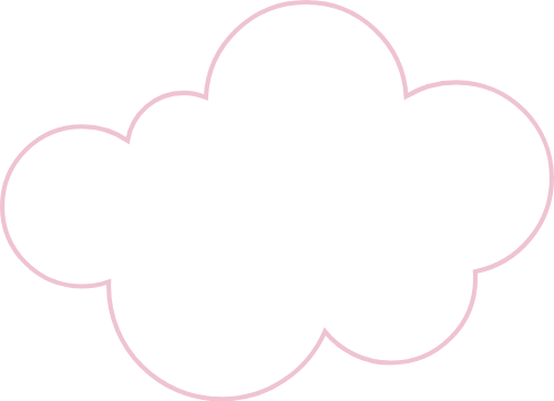 Mây, cloud, shape, trừu tượng, cute, dễ thương