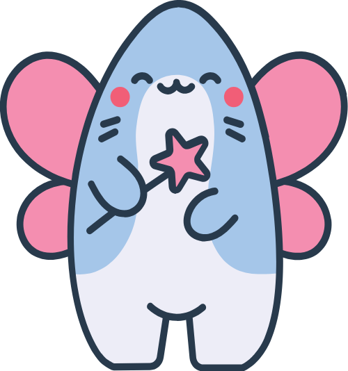 Cá, cá mập, dễ thương, fish, shark, cute 1