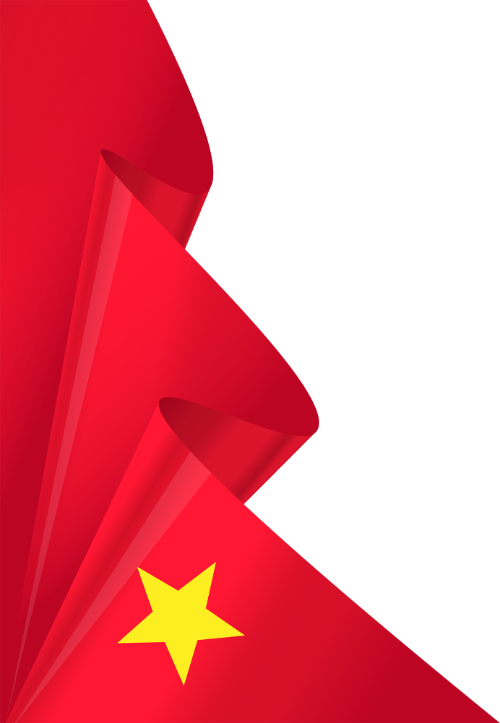 Cờ, lá cờ, flag, ribbon, ruy băng, ngôi sao vàng, star, Việt Nam
