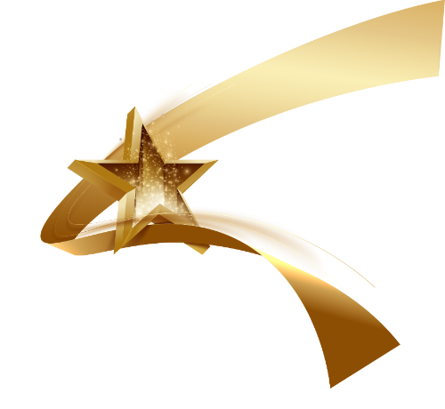 Ngôi sao, ngôi sao vàng, star, gradient, 3D