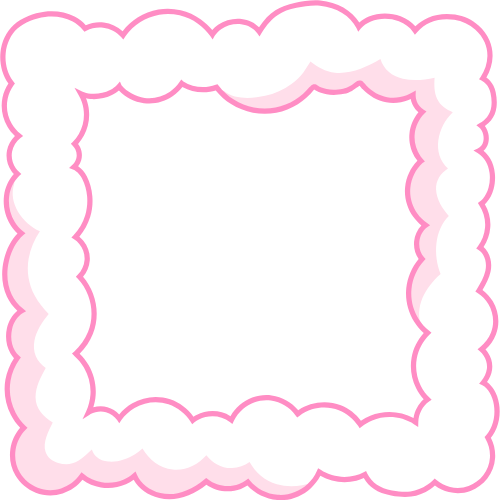 Khung, khung viền, frame, cloud frame, mây, cloud, khung ảnh 3