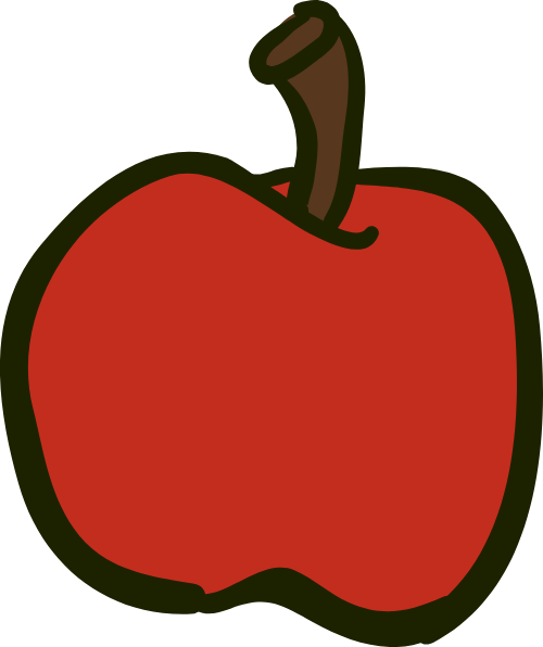 Táo, trái táo, quả táo, apple, cute, dễ thương