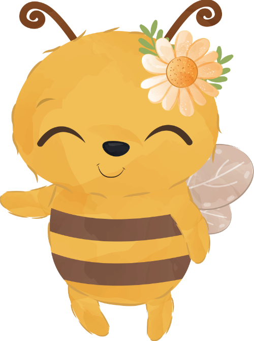 Ong, con ong, dễ thương, bee, cute 2