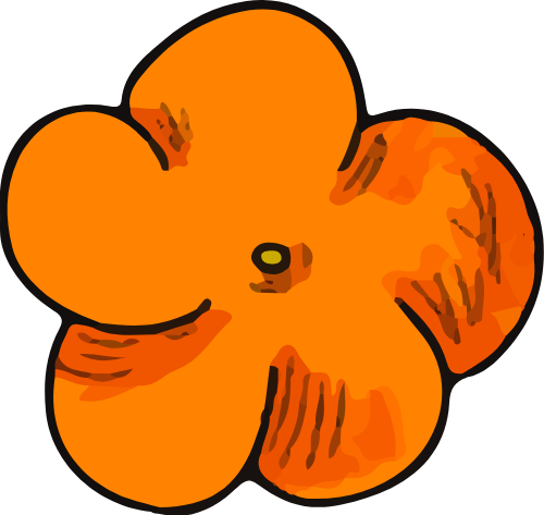 Hoa, flower, line, nét, brush, cọ