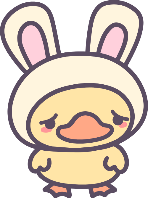 Vịt, duck, dễ thương, cute