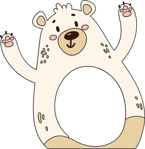 Gấu, bear, cute, dễ thương