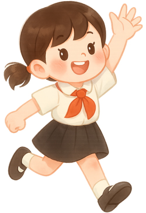Học sinh, student, kid, kids, tựu trường, back to school, trường học, school, dễ thương, chibi, Việt Nam 3