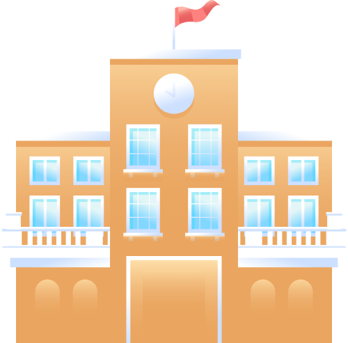 Trường học, school, gradient