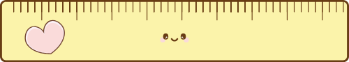 Thước, cây thước, ruler, dễ thương, cute