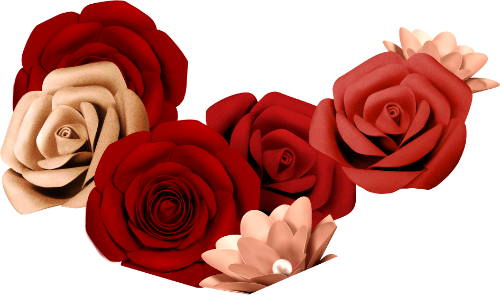 Hoa hồng, red rose, rose, flower, 3D