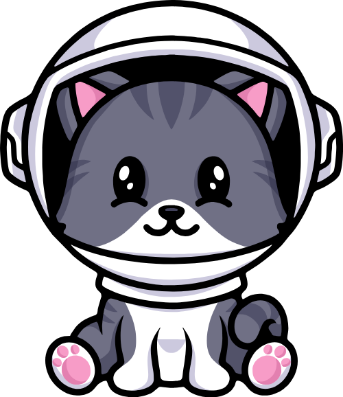 Phi hành gia, mèo, astronaut, cat, dễ thương, cute
