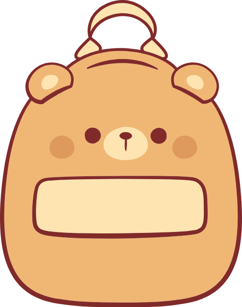 Balo, cặp, túi, bag, Gấu, bear, dễ thương, cute, động vật, animal