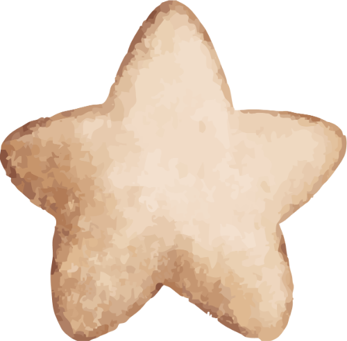 Ngôi sao, star, water color, màu nước, cute, dễ thương