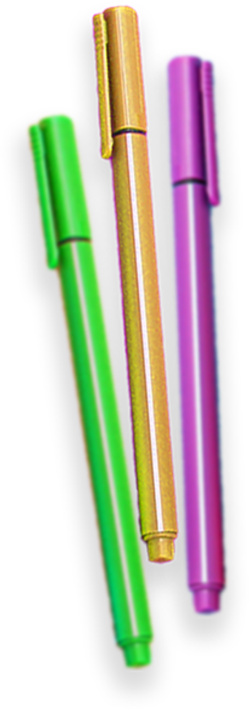 Bút, bút màu, pen, colored pens, dụng cụ học tập, learning tools 3