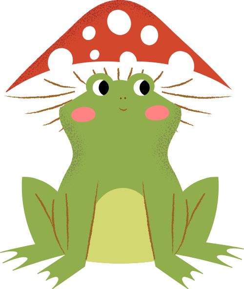 Ếch, frog, con ếch, dễ thương, cute, cọ, brush