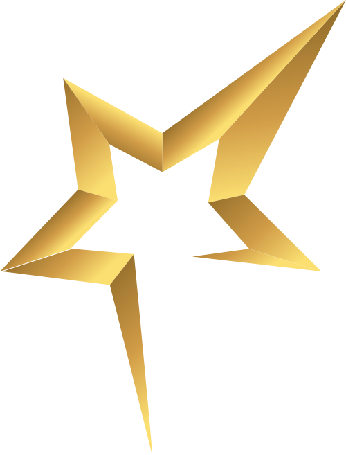 Ngôi sao, ngôi sao vàng, star, gradient