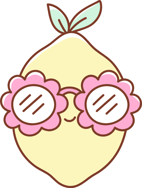 Chanh, lemon, lime, dễ thương, cute