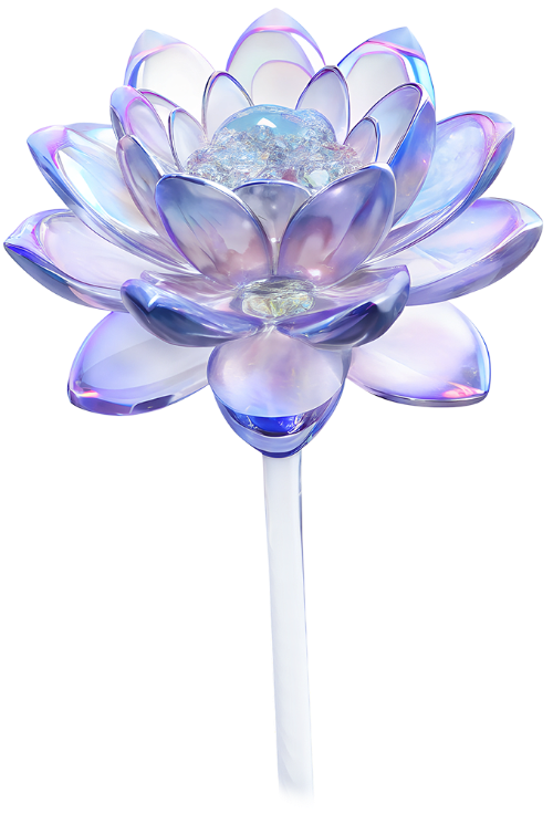 Hoa, thủy tinh, trong suốt, flower, glass, transparent