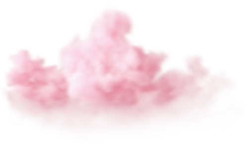 Mây, cloud, màu hồng, pink