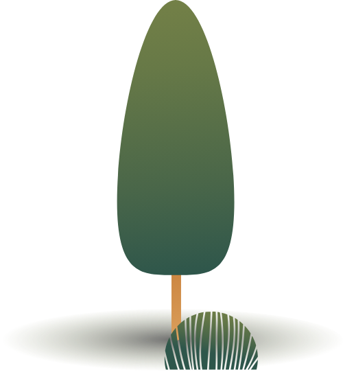 Cây, cây thông, trees, pine trees 2