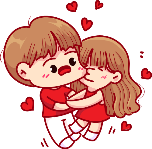 Couple, cặp đôi, người yêu, lover, chibi, love, cute, dễ thương