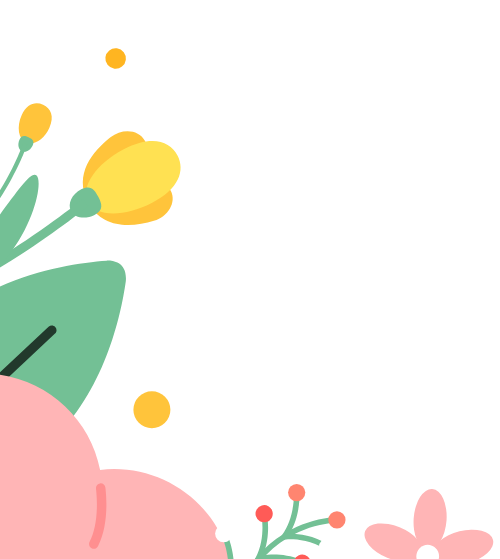 Hoa, hoa lá, flower, cỏ, grass, dễ thương, cute 8