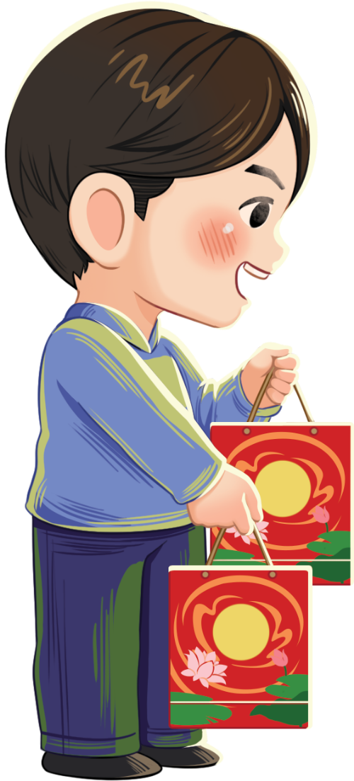 Bé trai, boy, em bé, trẻ em, trung thu, lồng đèn, chibi, baby, children, mid-autumn festival, lantern