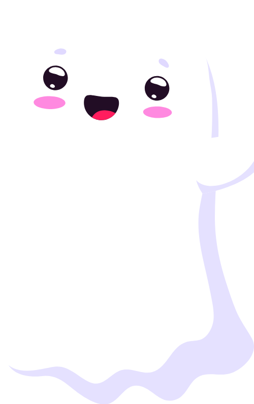 Ma, con ma, linh hồn, ghost, cute, dễ thương