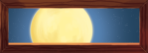 Khung cửa sổ, mặt trăng, window frame, moon, trung thu, mid-autumn festival 1