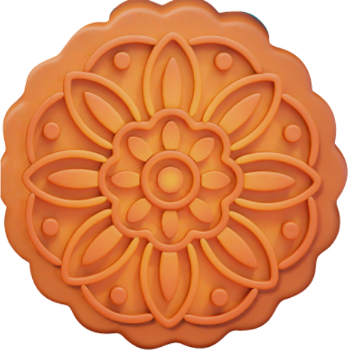 Bánh trung thu, bánh, bánh ngọt, cake, trung thu, mid autumn, 3D