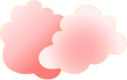 Mây, đám mây, cloud, hoa văn, họa tiết, gradient