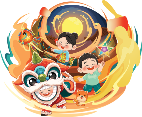 Trung thu, tết trung thu, mid-autumn, trăng rằm, lễ hội, festival, cute, dễ thương 2