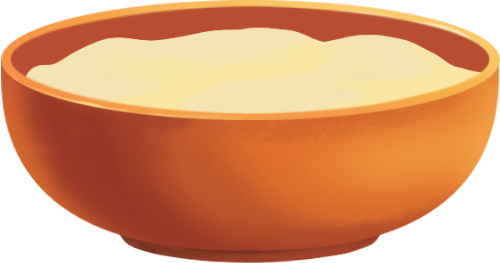 Cái tô, cái chén, chén bột, bột, bowl, cup, bowl of flour, flour, trung thu, mid-autumn festival