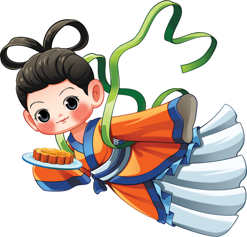 Hằng nga, chị hằng, con gái, girl, nữ, trung thu, tết trung thu, mid-autumn