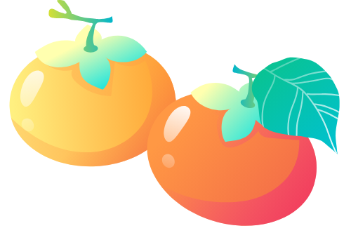 Quả cam, quýt, orange, trung thu, mid autumn, gradient