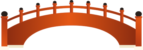Cầu, cây cầu, bridge, gradient