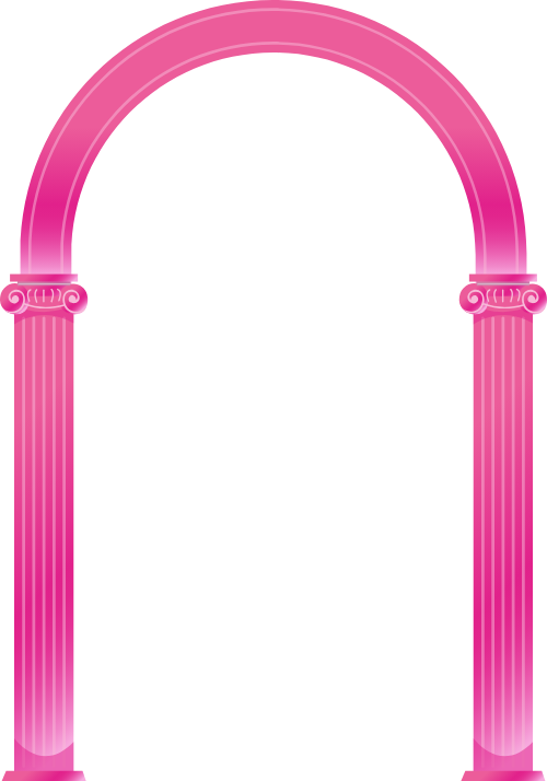 Cổng chào, cổng, welcome gate, welcome, door, cột, cột nhà, trụ, pink, màu hồng