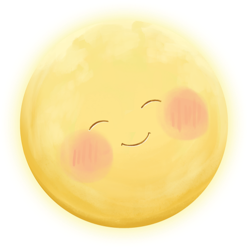 Mặt trăng, trăng, moon, luna, thiên nhiên, cute, dễ thương