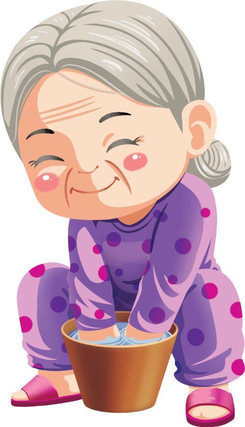 Bà, grandma, trung thu, chibi, mid-autumn festival