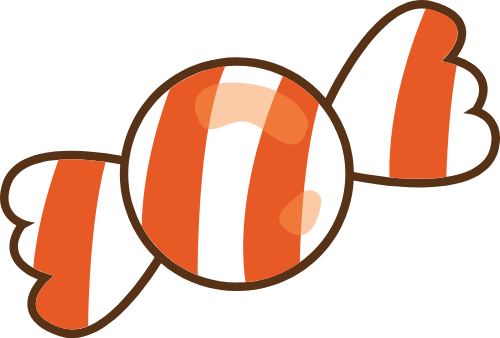 Kẹo, viên kẹo, candy, kẹo ngô, halloween, cute, dễ thương 1