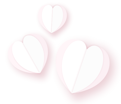 Trái tim, heart, shape, gradient, pink